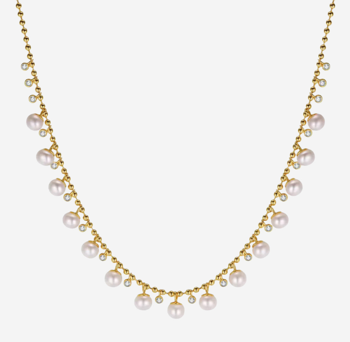 Pearl Charm necklace