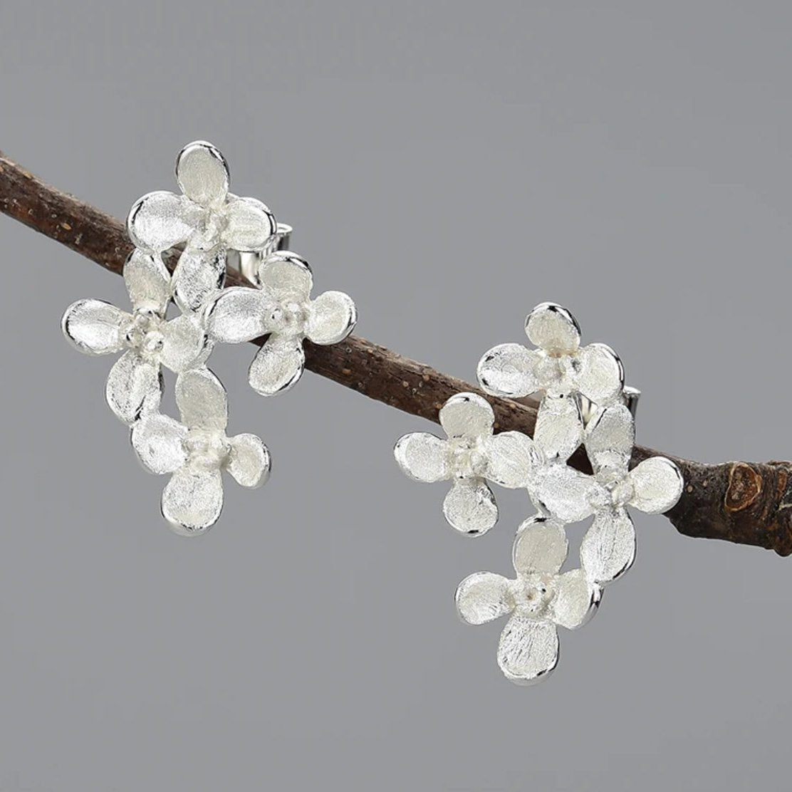 “Floral Waterfall” Earrings