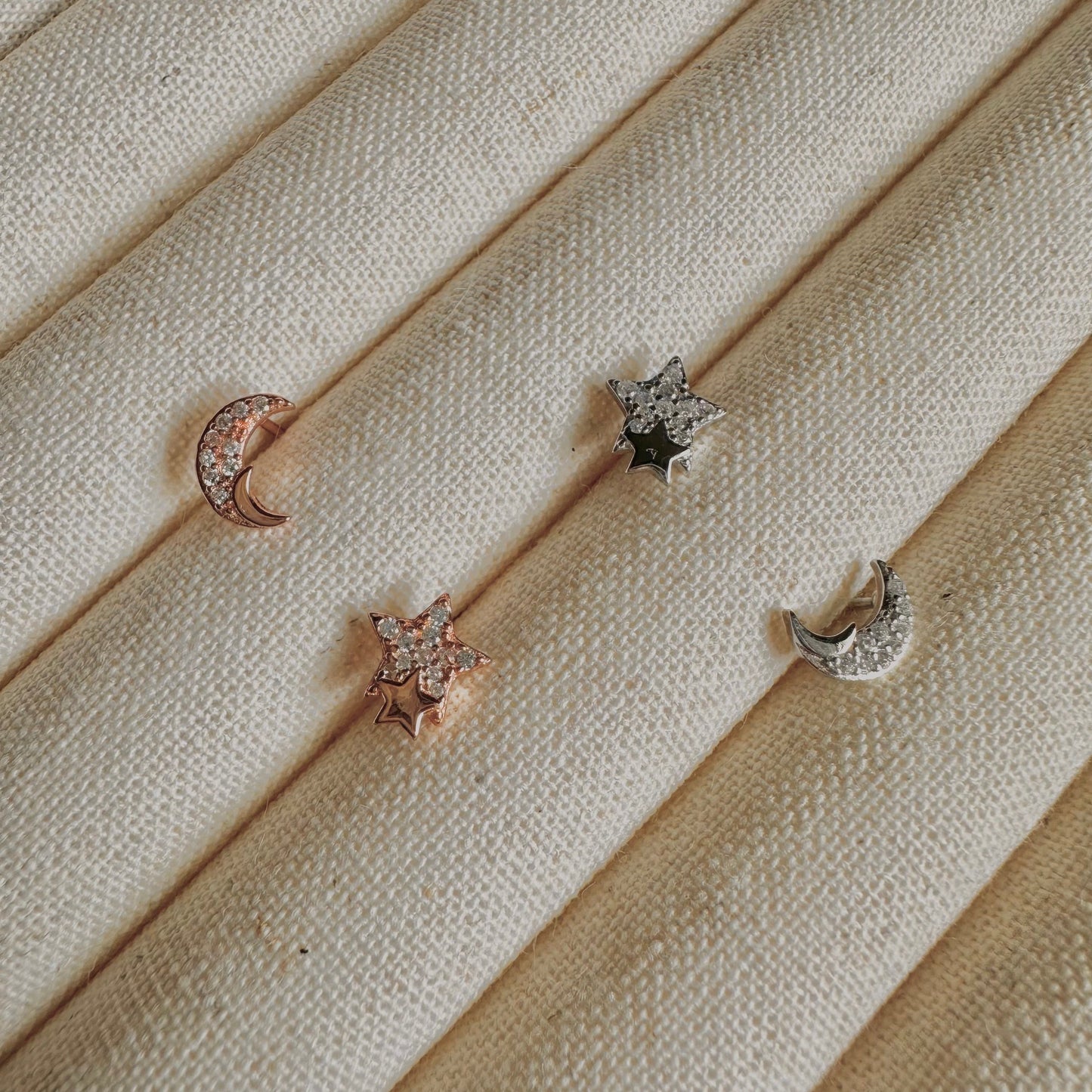 “Starry Skies” Stud Earrings