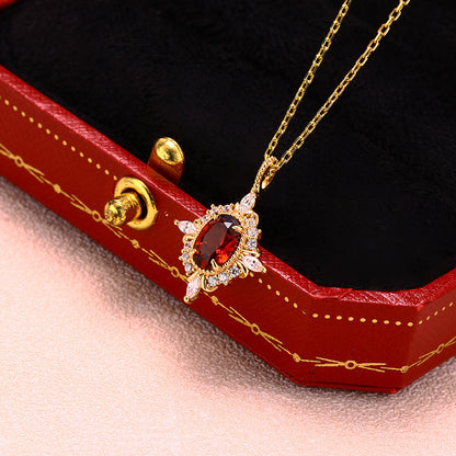 “Rosie” Necklace (Rose Gold)