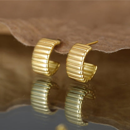 “Azalea” Huggies Earrings