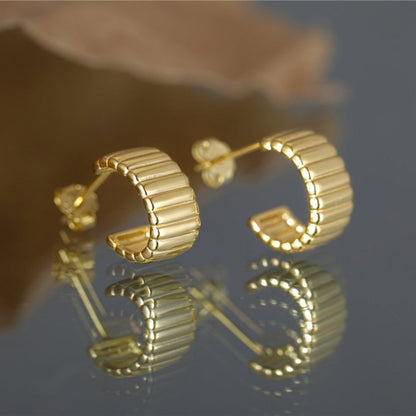 “Azalea” Huggies Earrings